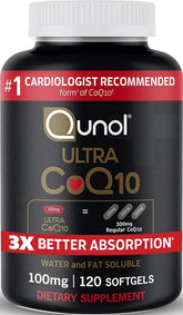 Qunol front packaging showing bottle and label for clear identification and trust