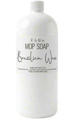R & W Co. botella frontal mostrando diseño y tamaño práctico