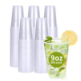 RACETOP vaso frontal y empaque mostrando cantidad y transparencia