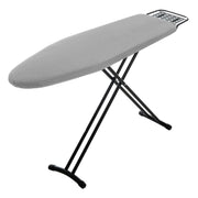 RAINHOL full ironing board front view showing stable surface and size benefit