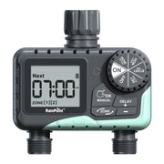 RAINPOINT front view showing display and controls for easy programming