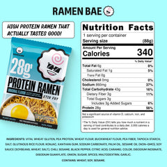 Ramen Bae primer plano textura elástica que promete masticabilidad superior
