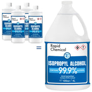 RAPID PROTECTANT front packaging showing four 33.8 fl oz bottles and labeling advantage