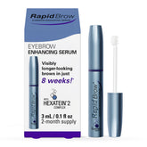 RapidBrow front packaging showing bottle and branding for easy identification and trust