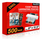 RAZCC front packaging showing 500-pack and clear benefits