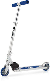 Razor A Model front view in blue showing classic design and lightweight build