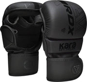 RDX guantes MMA vista frontal con agarre mejorado