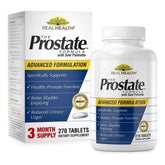 Real Health front bottle label showing product name and count, highlighting clarity