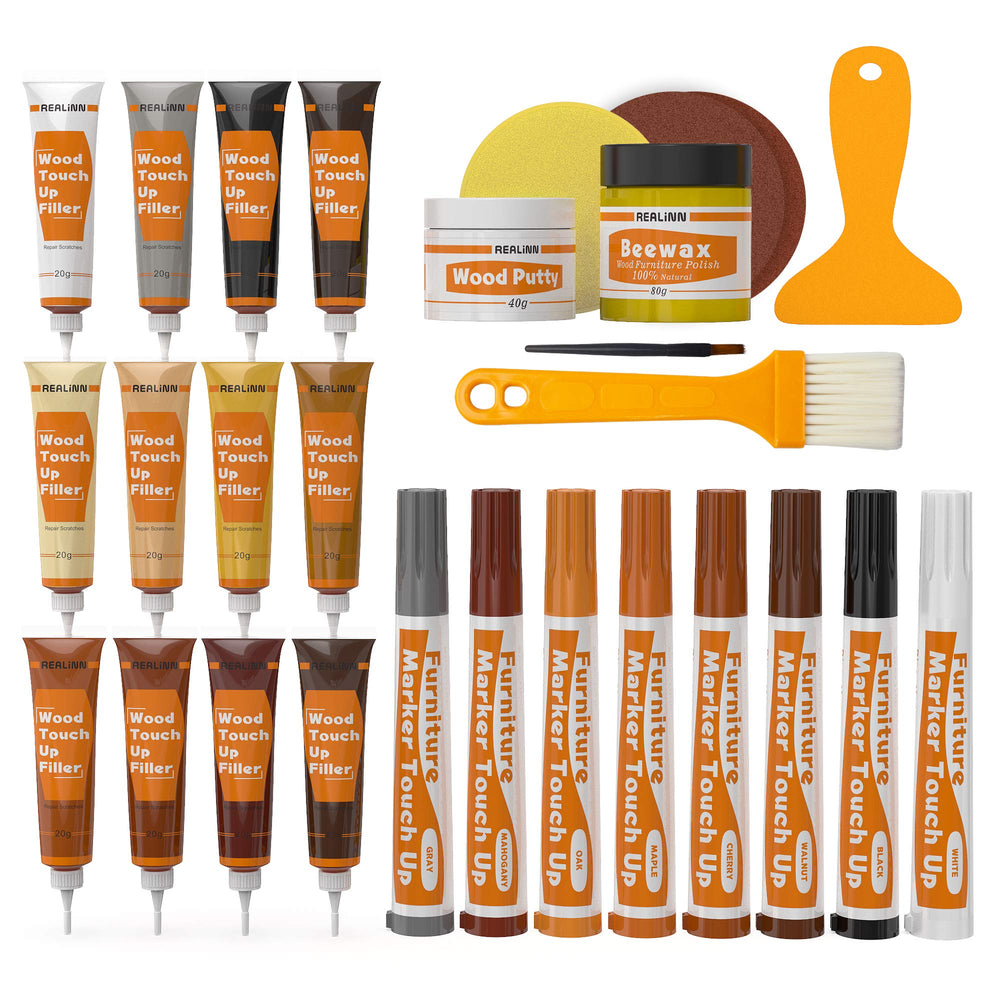 REALINN kit frontal con 28 piezas para restaurar muebles y ahorrar tiempo