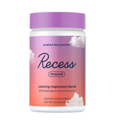 Recess Gradient Berry canister front view showing product branding and benefit