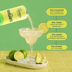 Recess close-up of lime juice and agave showing real-ingredient freshness