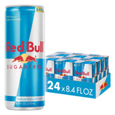 Red Bull lata frontal mostrando diseño y refresco inmediato