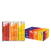 Red Bull variety pack front-facing showing all three Editions and convenience