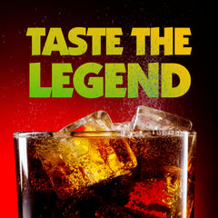 REDCON1 JOLT Cola etiqueta con lista de ingredientes y beneficios claros