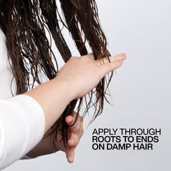 Redken Big Blowout etiqueta legible con instrucciones y beneficios visibles