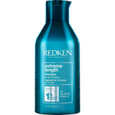 Redken Extreme Length front packaging shows bottle and brand benefits