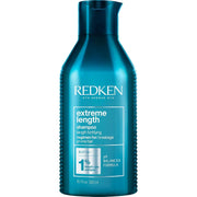 Redken Extreme Length front packaging shows bottle and brand benefits