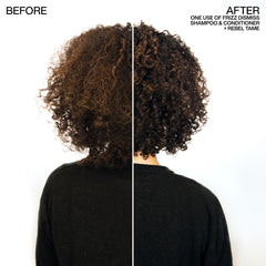 Redken acondicionador en uso secado para cabello más suave