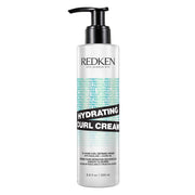 Redken crema para rizos frontal con etiqueta clara y beneficios visibles
