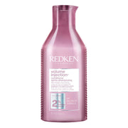 Redken frasco frontal mostrando diseño y volumen instantáneo