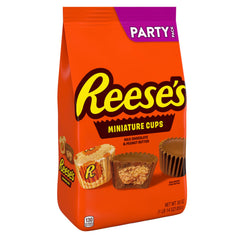 REESE'S piezas envueltas individualmente para repartir fácilmente