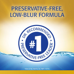 Refresh OPTIVE MEGA-3 sterile single-use vial close-up for hygienic dosing
