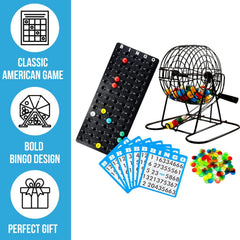 Regal Games conjunto de 75 bolas numeradas para extracción aleatoria y juego justo