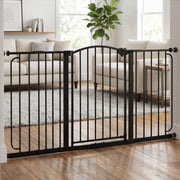 Regalo front view closed gate showing secure barrier and peace of mind