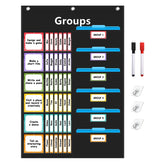 REGELETO panel frontal colgado que organiza grupos y tareas