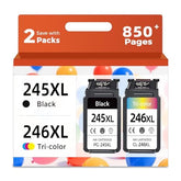 Relcolor front packaging showing the 245XL and 246XL two-pack, clear labeling and value