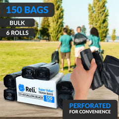 Reli. star-seal bottom detail showing leak-resistant seam for secure containment benefit