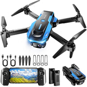 RELIDOL dron frontal mostrando diseño y cámara, ideal para fotos aéreas