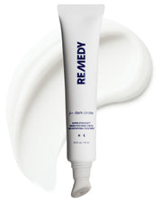 Remedy Science envase frontal de crema contorno ojos mostrando diseño y tamaño