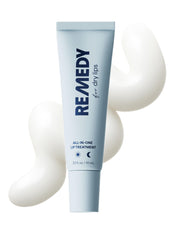 Remedy Science frente del empaque que muestra el producto y beneficios