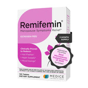 Remifemin front packaging showing clear product identity and benefit