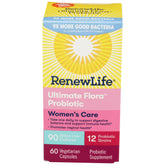 Renew Life bottle front packaging showing product name and benefits