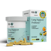 ResBiotic frontal del envase mostrando el diseño y beneficios claros