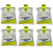 RESCUE! front packaging showing six disposable traps and branding benefit