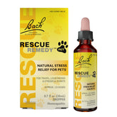 RESCUE bote frontal mostrando etiqueta y beneficio calmante