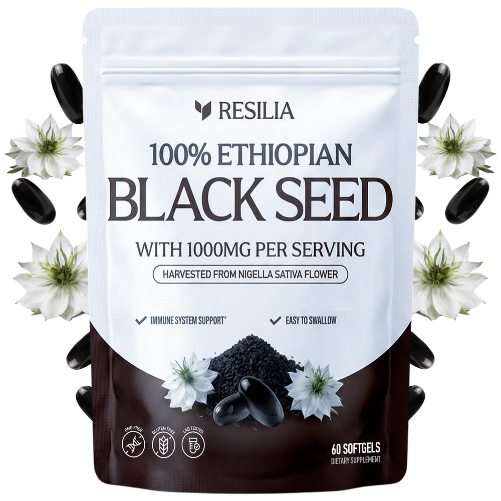Resilia Oil Of Oregano envase frontal mostrando la marca y facilidad de uso