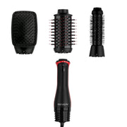 REVLON multi-styler front view showing sleek design and attachments for faster styling
