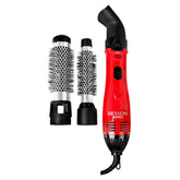Revlon frontal del kit mostrando barriles y mango con diseño ergonómico y beneficio práctico