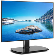 Rfiver front view with mounted TV showing stable, sleek setup and space-saving benefit