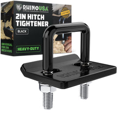 Rhino USA frontal de la abrazadera mostrando ajuste seguro y reducción de ruido