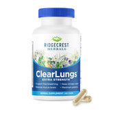RidgeCrest Herbals bottle front packaging shows product name and extra strength benefit