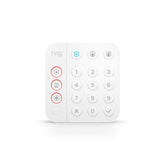 Ring keypad front view showing buttons and display for quick arming