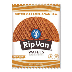 Rip Van Wafels unidad envuelta individualmente perfecta para llevar y conservar frescura