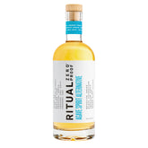 Ritual Zero-Proof front bottle view showing clean design and cocktail-ready benefit