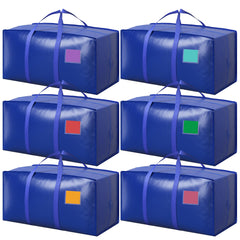 RMOHRO pack frontal 6 bolsas azules mostrando capacidad y diseño