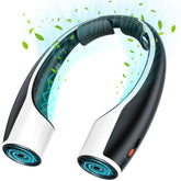 Rohent ventilador de cuello frontal mostrando diseño elegante y práctico